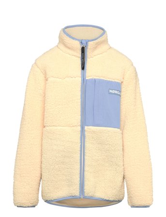 Mads Nørgaard Teddy Fleece Jeffo Jacket - Cream - 116