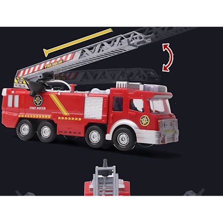 Sprutande Vattenpistol Leksak Lastbil Brandbil Brandman Sam Brandbil /