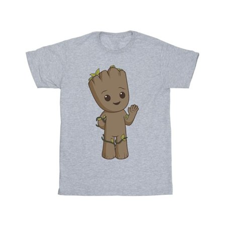 Marvel Boys I Am Groot Söt Groot T-shirt 9-11 år Sports Grå
