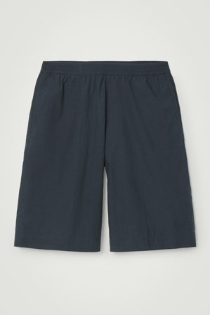 COS Männer Shorts Aus Baumwolle Mit Elastischem Bund in Blau