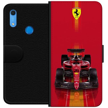 Yhteensopiva Lompakkokotelo Huawei Huawei Y6s (2019) Ferrari Formula 1 -auto ikonisessa punaisessa muotoilussa urheilullisella tarkkuudella