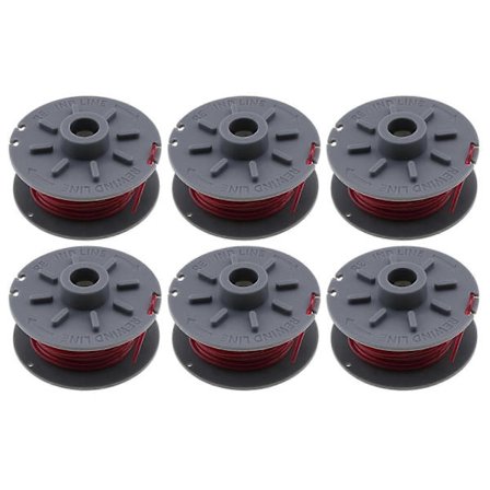 6 stk. spoler for Gardena Turbotrimmer Smallcut gressklipper nylonrep, 05364-20 / TLGA-04