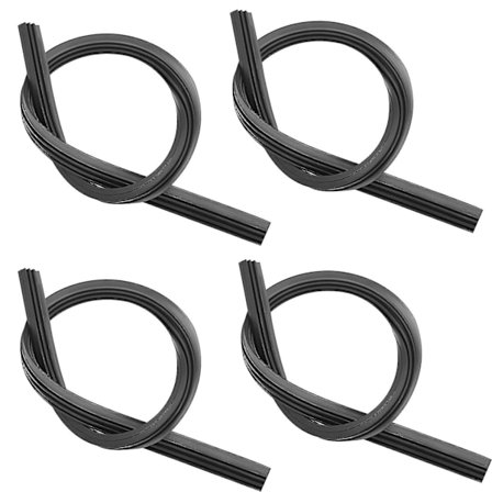 4 stk. udskiftningsgummi til viskerblade, 800 mm universelle vindskærmsviskerstrimler, udskiftningsgummi