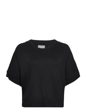 Cuannemarie Cropped Ss Black Culture