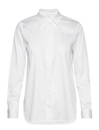 Nulucy Shirt Noos Langærmet Skjorte Hvid Nümph