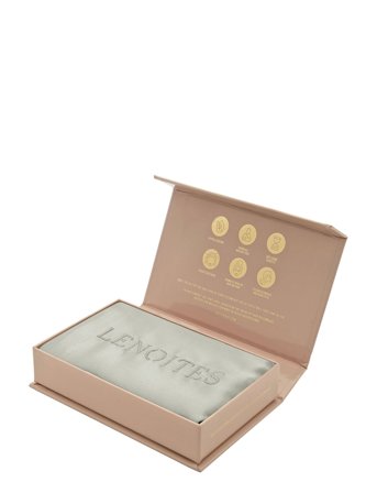 Lenoites Mulberry Silk Pillowcase, 50X66 - Grey - 50X60CM