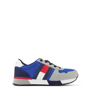 Kids - Tommy Hilfiger Low Cut Flag Sneakers Blue 35 EU - Trainers - 35 EU - Blue - Junge