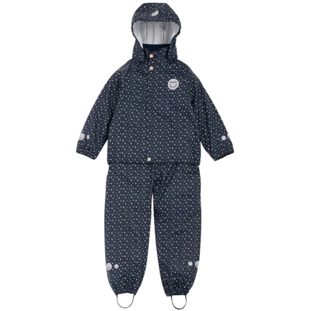 Viking Jolly Print Rain Set Kids Navy