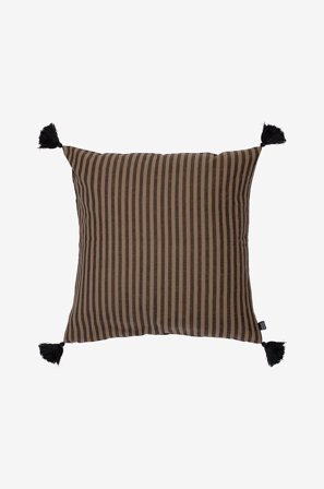Eightmood - Tyynynpäällinen Arild 60x60 cm - Ruskea - Koristetyynyt & tyynynpäälliset - - Homeroom