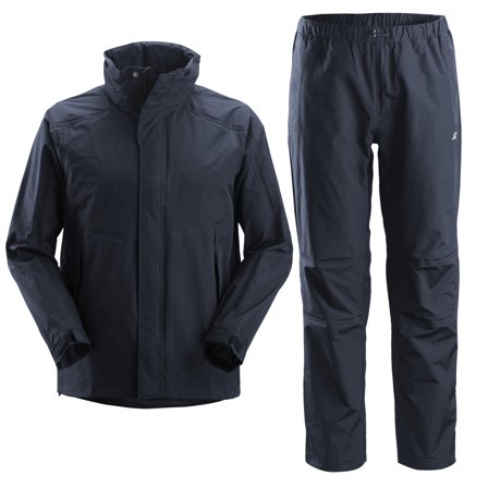 Snickers Workwear 8378 Regnsett marine Marine, Klær