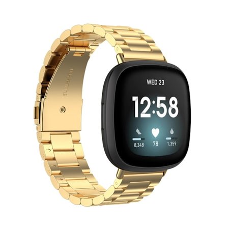 Metallarmband Fitbit Versa 3/Sense Guld