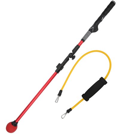 Golf Swing Trainer Posture Corrector Aluminium Treningsverktøy Utstyr Rød