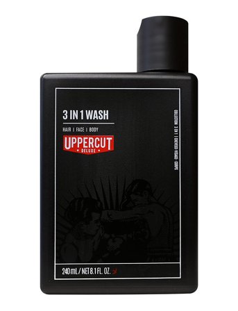 UpperCut 3 In 1 Wash - Nude - 240 ml
