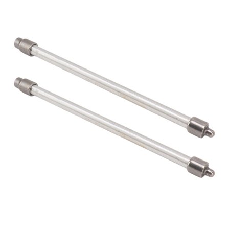 2 STK Dieselmotor Stødstang Hærdet Jern Stødstang til Enkelt Cylinder Luftkølet Generator 186F 188 190F