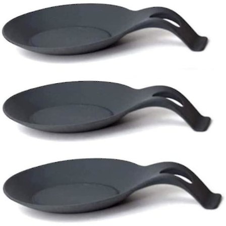 Rest Kitchen Silikon Ske Spatelholder Varmebestandig Ske Stativ Bestik Spatel