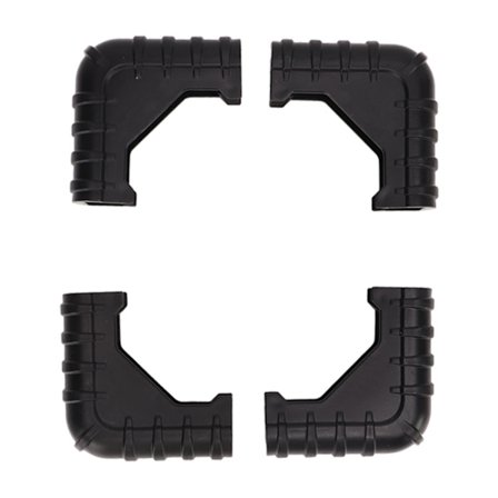 4-pack Stolben Halkskydd Utomhus Campingstolar Fällbara Stolar Benskydd Fotskydd Skyddskåpor