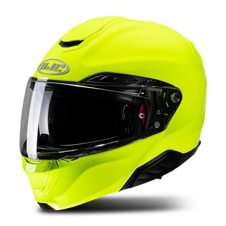 Avattava Kypärä HJC RPHA 91 Hi-Vis Vihreä M