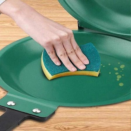 Dobbeltsidig stekepanne Premium stekepanne Non-stick pannekake toast bakeverktøy