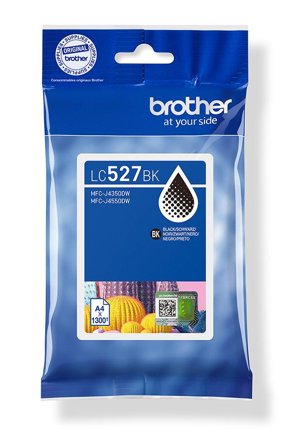 Brother LC527BK Black standard ink cartridge, yield up to 1 300 pages
