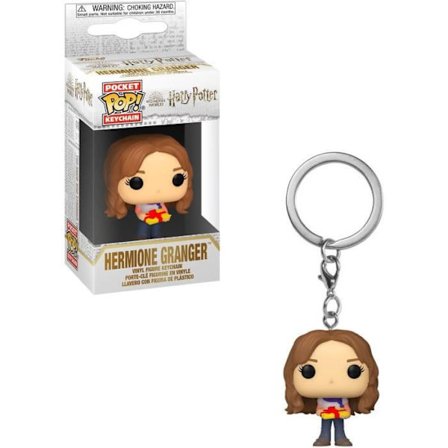 Funko Pop! Nyckelring: Harry Potter Holiday - Hermione Granger