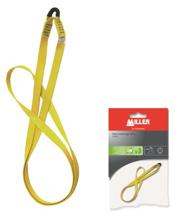 Honeywell 1031461 Ankkurointihihna 1,5 m, Putoamissuojaimet