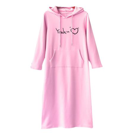 Hoodies Med Dragsko För Damer Med Långa Ärmar
