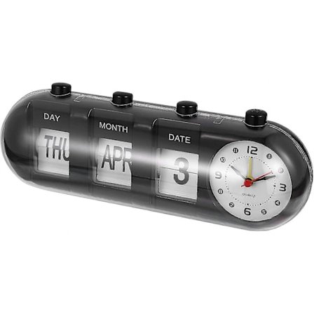 Manuel Evig Kalender Kapsel Ur Manuel Flip Kalender Ur Alarm Ur