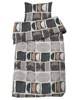 Påslakan Como 2-delar Grön - Redlunds