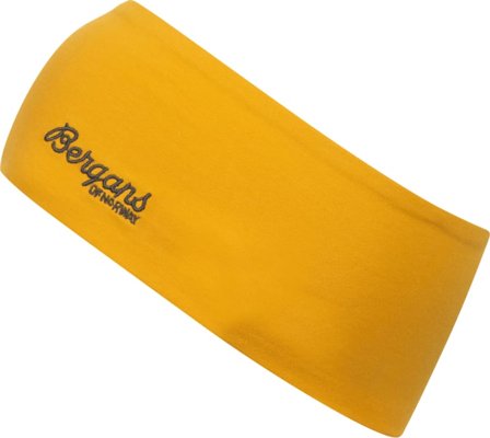 Bergans Kid's Cotton Headband Children beanies Yellow 50