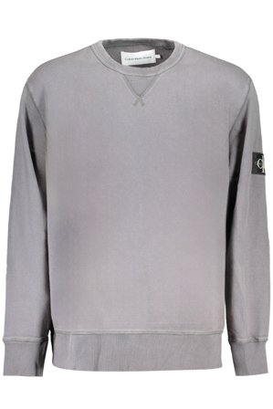 Calvin Klein Felpa Senza Zip Uomo Grigio
