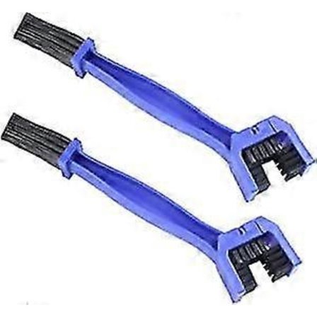 Zk-2-pack Motorcykelkedjerengörare Mtb Cykel Scooter Dubbelsidig Kedjerengöringsborste Loop Kedjeborste Motorcykelkedjerengöringsverktyg