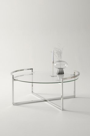 Jotex - Sofabord Ø 100 Cm Glas - IGGY - Kjøp Sofabord hos Jotex