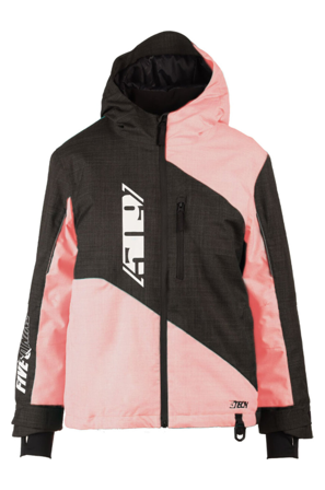 Zimní Bunda 509 Rocco Dětská Prachově růžová 4 roky