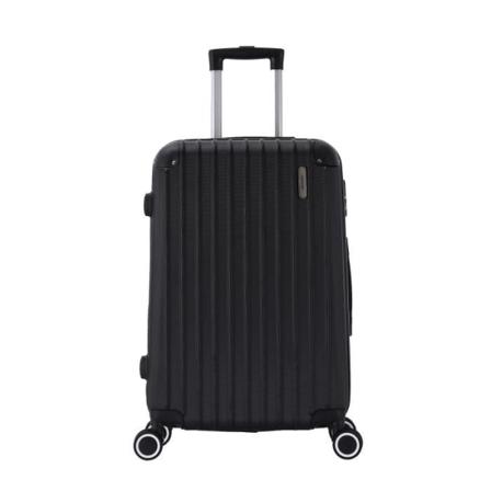 Kärry Cabin Matkalaukun koko 55cm - ADC "Ray" Kärry Rigid 4 Abs pyörät Svart