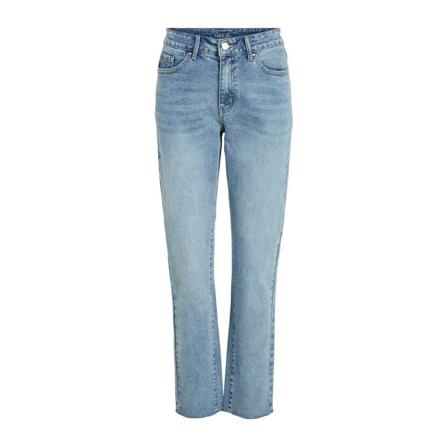 Vila Vistray DL RW Straight Jeans RAW - Noos blå, Dam, Dam, Storlek: M