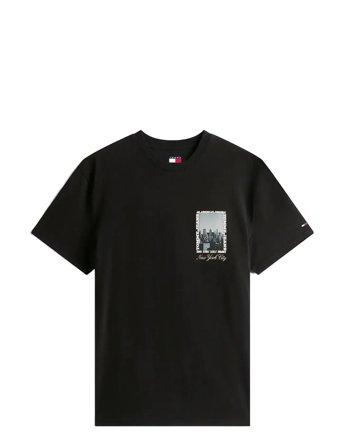 Tjm Reg Photo Tee Black Tommy Jeans