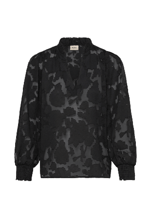 Fransa RHINESTONE BL 1 Shirt Skjortor Dam Svart XXL