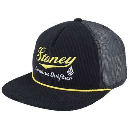 Volcom - Drifter Cheese Hat Black Trucker Trucker Black Cap - @ Hatstore