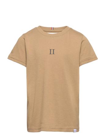 Mini Encore T-Shirt Kids T-shirts Short-sleeved Beige Les Deux