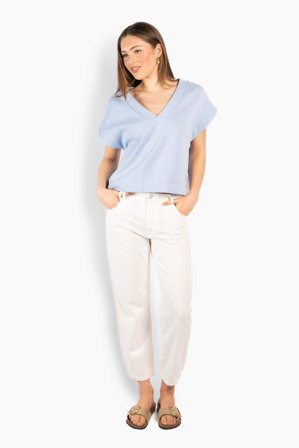 Hést Sunny Jeans Dame - White Alyssum - Size: 40