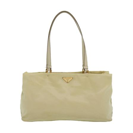 Prada Vintage, Tote Bags Beige, Dames, Maat:ONE Size