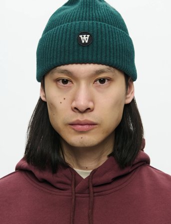 WOOD WOOD Wwvin Beanie 25253 - Green - ONE SIZE