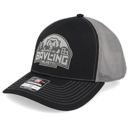 Scenes - Černá trucker Kšiltovka - Bävling 112 Split Black/Charcoal Trucker @ Hatstore