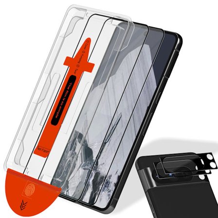 2-PACK Google Pixel 8 Pro Näytönsuoja & 2-PACK linssinsuoja - Karkaistu Lasi | [Automaattinen Asennus] - Kuplaton