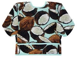 Twistshake Blue Coconut Sleeved Bib One Size - Baby feeding - One size - Brown