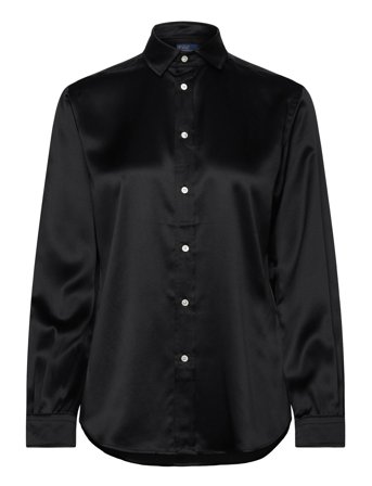 Slim Fit Silk Shirt Black Polo Ralph Lauren