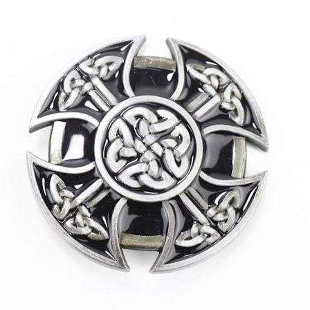 Keltisk Kors Bæltespænde Metalstiftlukning Biker Triker Bælte