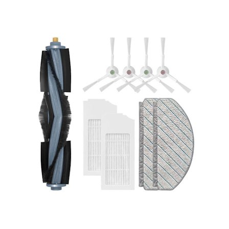 Ersättning för T10 Plus Robotdammsugare Reservdelar Huvudsidoborste Hepafilter Mopptrasa