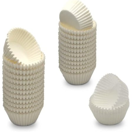 RYI-1000 Mini Muffinsformer, Hvit, Matvarekvalitet