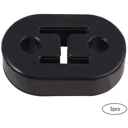 Pakoputken ripustuskoukku, universaali, raskaskäyttöinen, kumilla